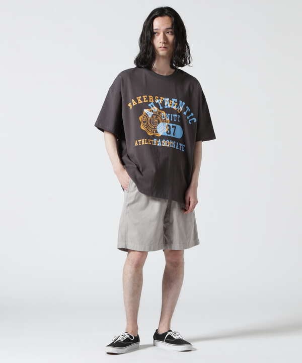 B omnivore/ビーオムニボー COLLEGE S/S TEE