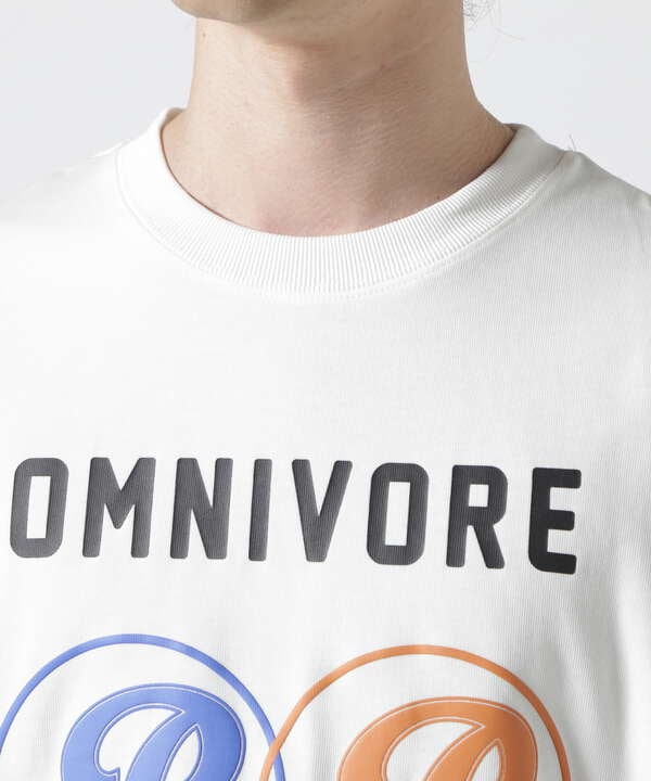 B omnivore/ビーオムニボー RECORD S/S TEE