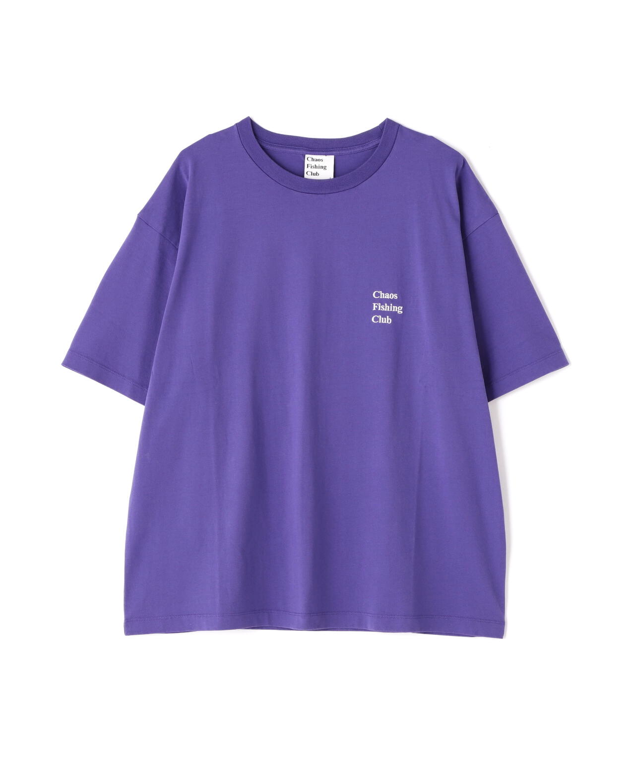 Chaos Fishing Club LOGO CREW NECK T-SHIRT | BEAVER ( ビーバー ) | US ONLINE  STORE（US オンラインストア）