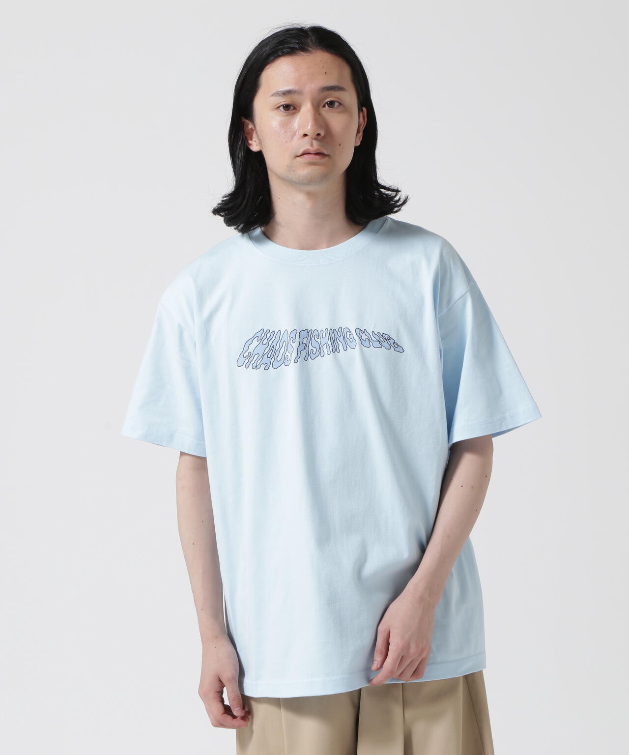 Chaos Fishing Club NISHIKI CREW NECK T-SHIRT | BEAVER ( ビーバー 