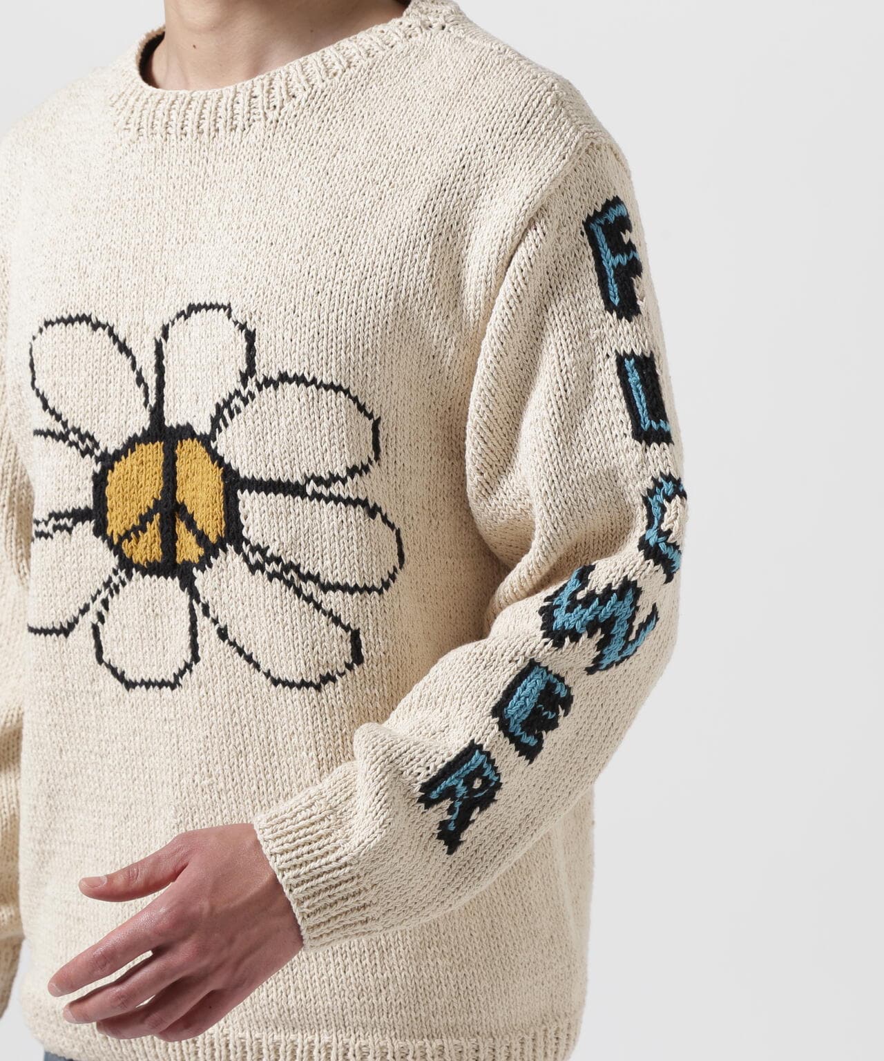 MacMahon Knitting Mills Crew Neck Knit-Peace&Flow | BEAVER ( ビーバー ) | US  ONLINE STORE（US オンラインストア）