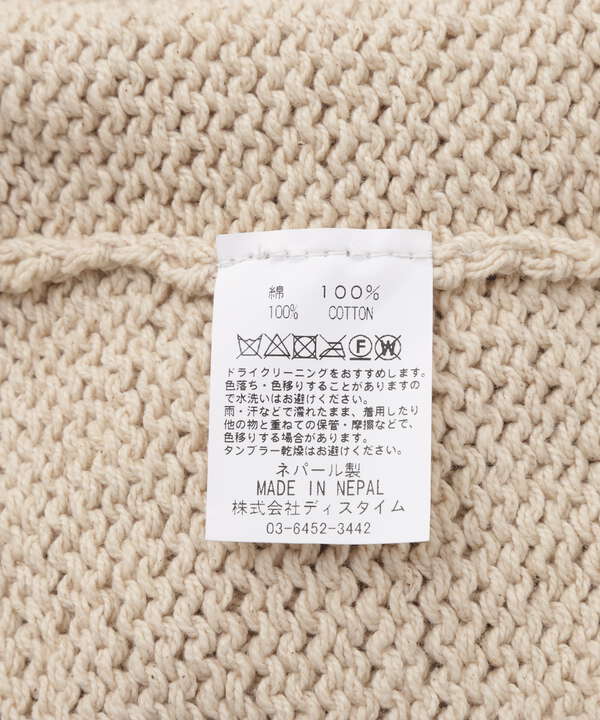 MacMahon Knitting Mills  別注Skull＆Flower Vest
