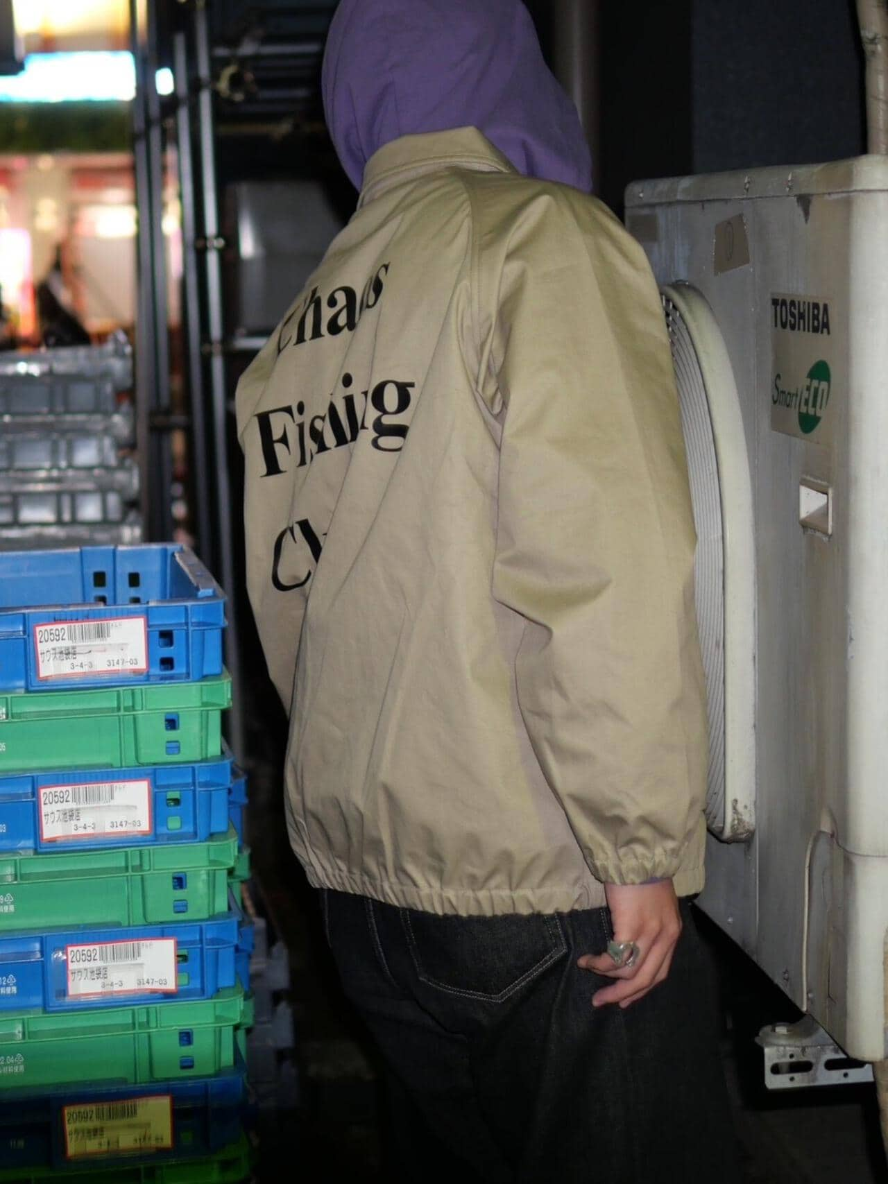 Chaos Fishing Club×BEAVER EXCLUSIVE COACH JACKET