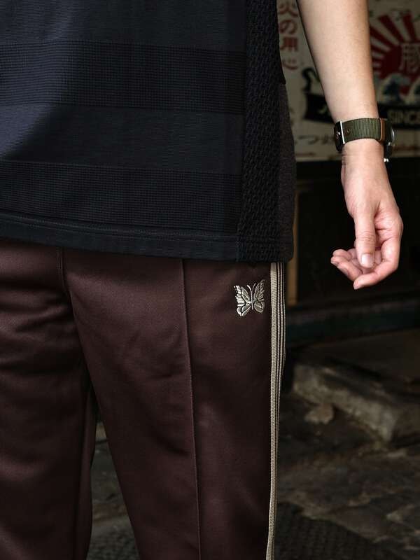 Needles/ニードルズ 別注TRACK PANT - POLY SMOOTH