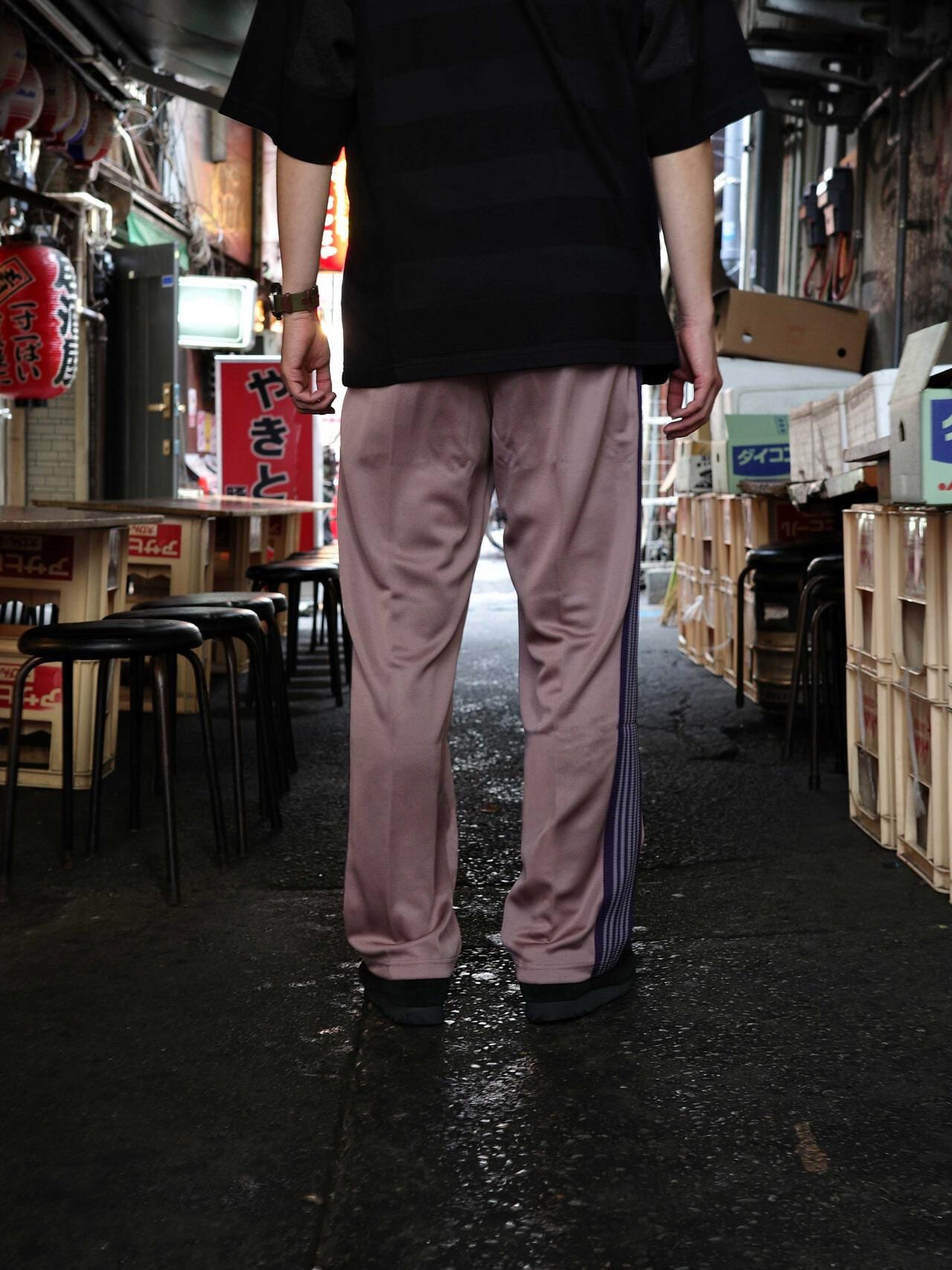 Needles/ニードルズ 別注TRACK PANT - POLY SMOOTH