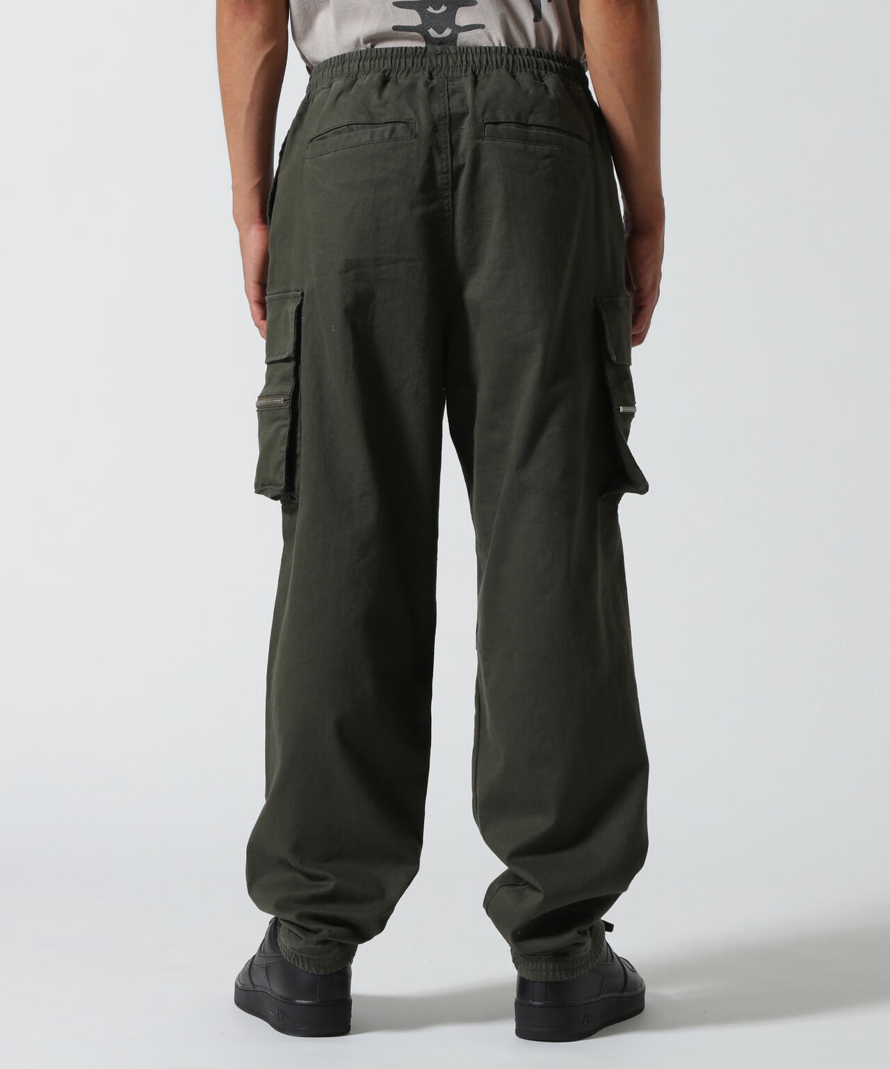 B omnivore/ビーオムニボー  ZIP CARGO PANTS ジップカーゴパンツ