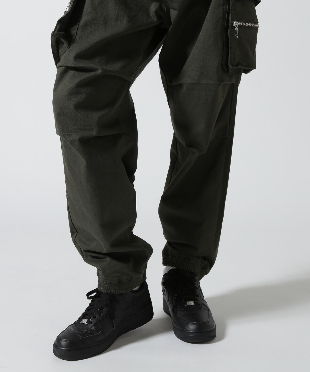 B omnivore/ビーオムニボー  ZIP CARGO PANTS ジップカーゴパンツ