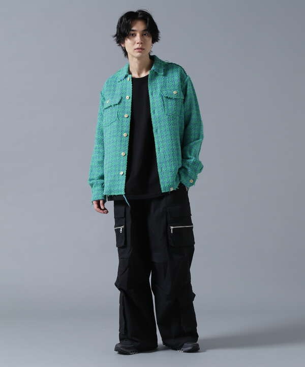 B omnivore/ビーオムニボー  W POCKET CARGO PANTS