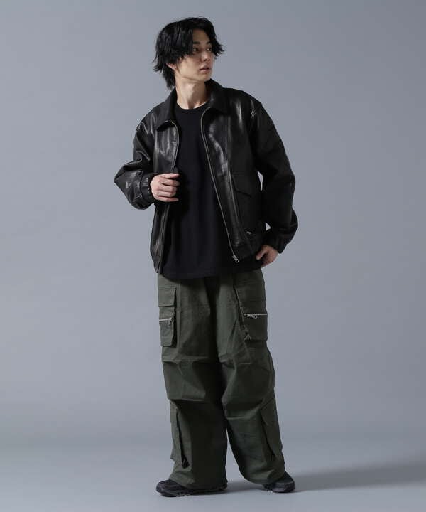 B omnivore/ビーオムニボー  W POCKET CARGO PANTS