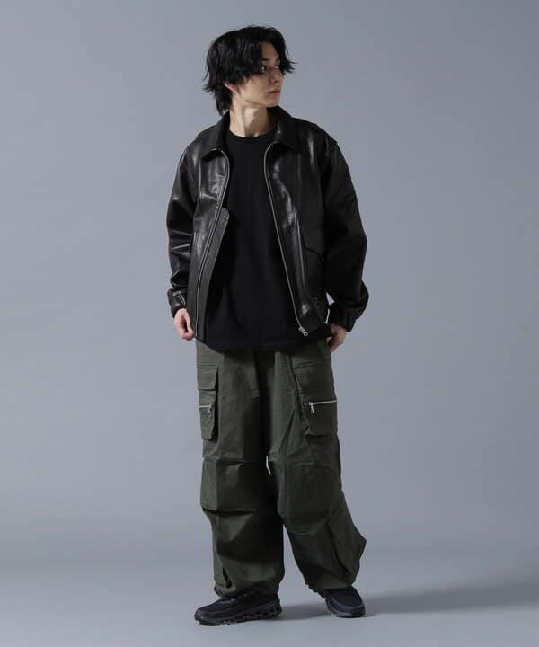 B omnivore/ビーオムニボー  W POCKET CARGO PANTS