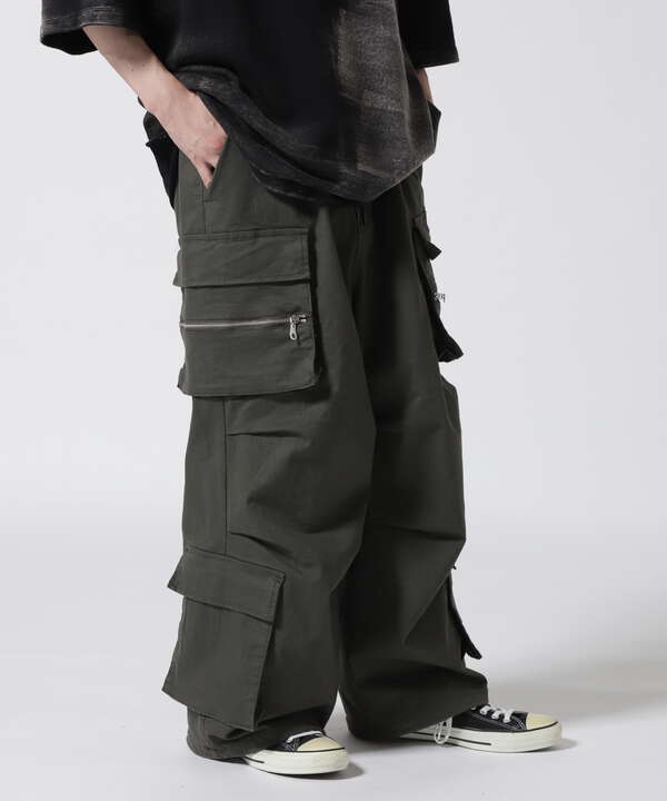 B omnivore/ビーオムニボー  W POCKET CARGO PANTS