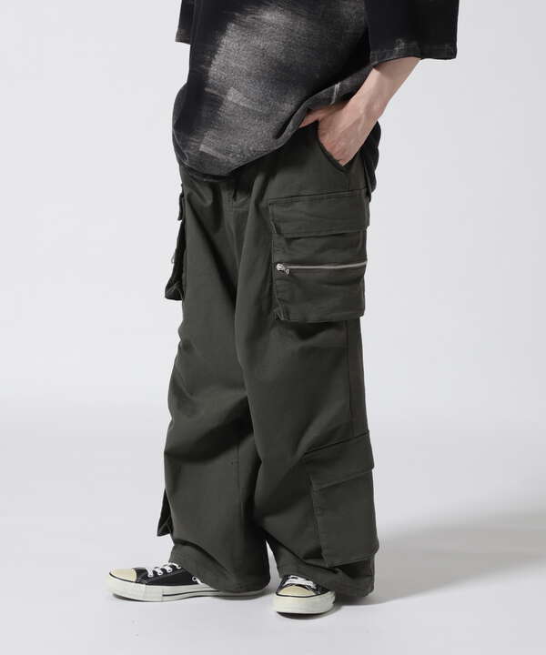 B omnivore/ビーオムニボー  W POCKET CARGO PANTS