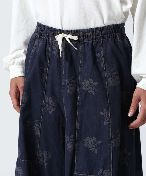 NEEDLES／ニードルズ  H.D. Pant - 8oz Denim / Rose Jq.