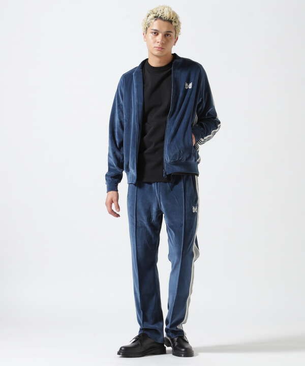 Needles／ニードルズ　Narrow Track Pant - C/Pe Velour