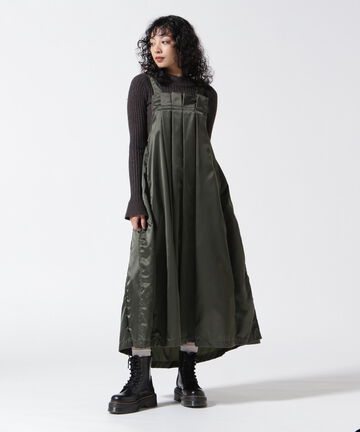 RHODOLIRION/ロドリリオン　Jumper Dress - Military Twill