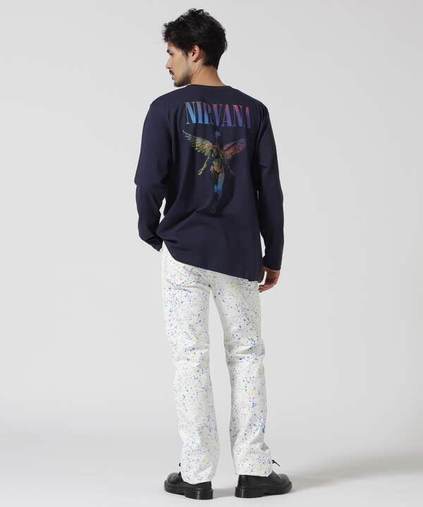 NIRVANA/ニルヴァーナ  ANGELIC GRADIENT L/S TEE　ロンT