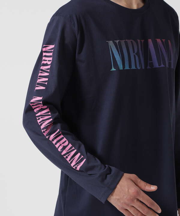 NIRVANA/ニルヴァーナ  ANGELIC GRADIENT L/S TEE　ロンT