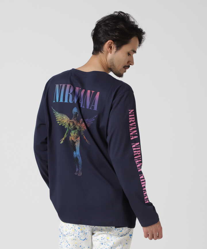 NIRVANA/ニルヴァーナ  ANGELIC GRADIENT L/S TEE　ロンT