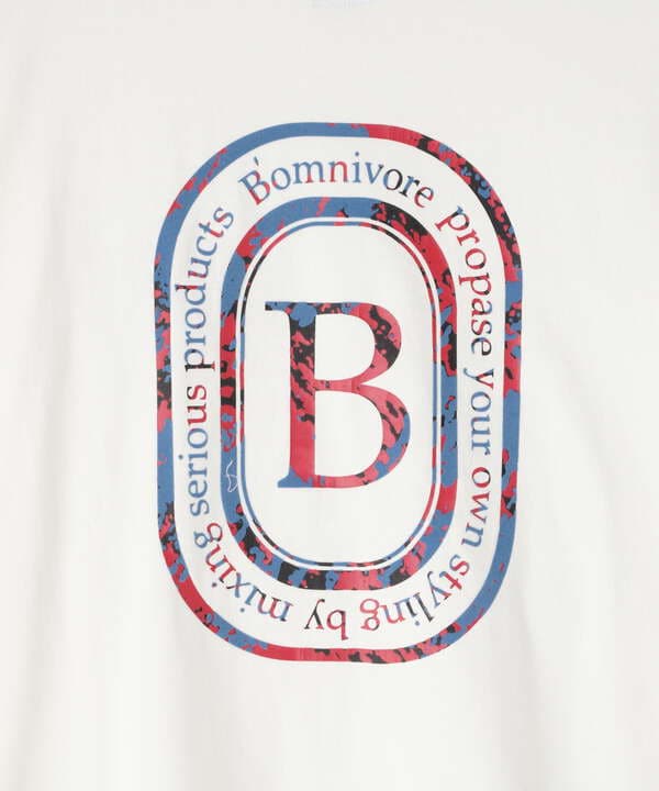 B omnivore/ビーオムニボー　L/S FLOCKY LOGO