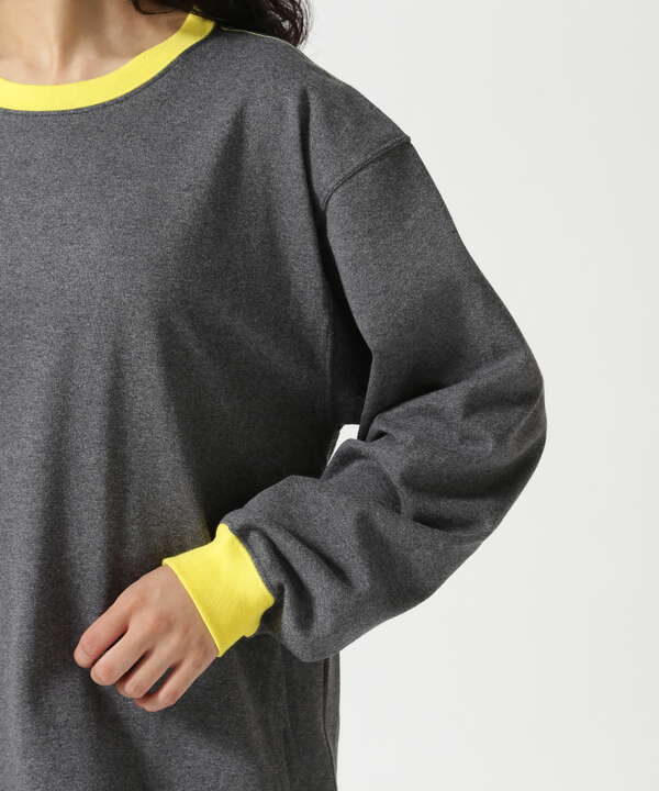 SOGLIA/ソリア　OPEN END SOLID LONG SLEEVE T  リンガーＴ