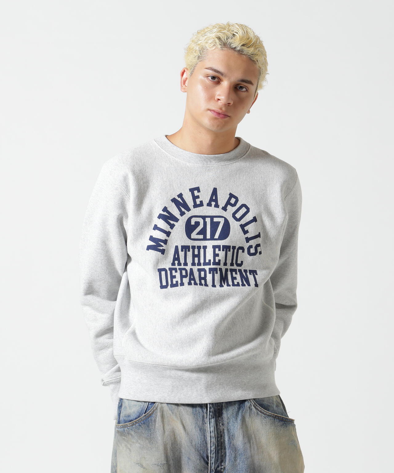 Champion/チャンピオン REVERSE WEAVE C/NECK SWEATSHIRT | BEAVER ( ビーバー ) | US  ONLINE STORE（US オンラインストア）