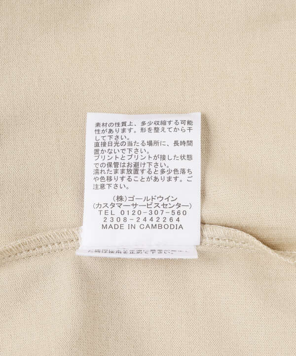 THE NORTH FACE　S/S simple color scheme tee NT32434