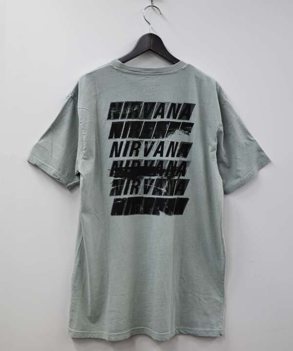 NIRVANA/ニルヴァーナ 　INCESTICIDE STACKED LOGO S/S TEE