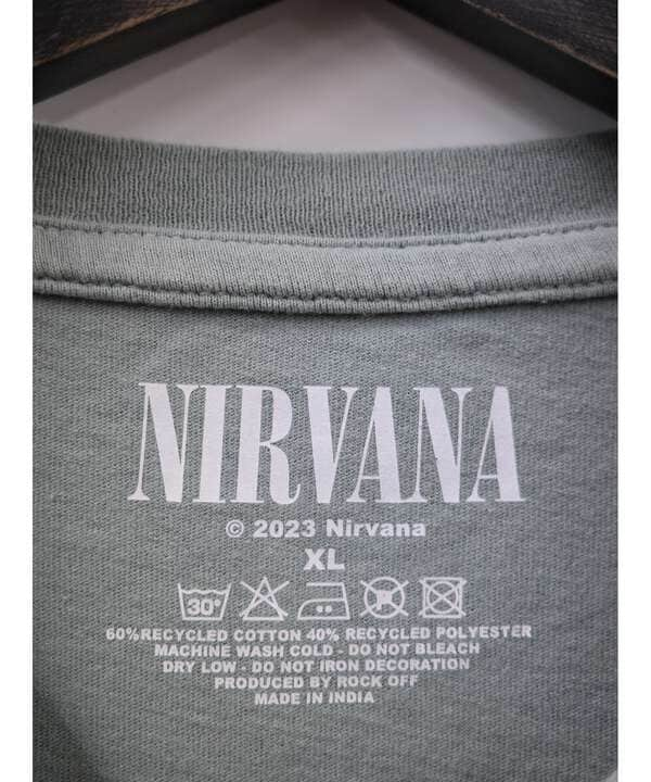 NIRVANA/ニルヴァーナ 　INCESTICIDE STACKED LOGO S/S TEE