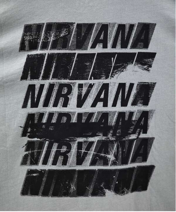 NIRVANA/ニルヴァーナ 　INCESTICIDE STACKED LOGO S/S TEE