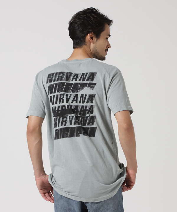 NIRVANA/ニルヴァーナ 　INCESTICIDE STACKED LOGO S/S TEE