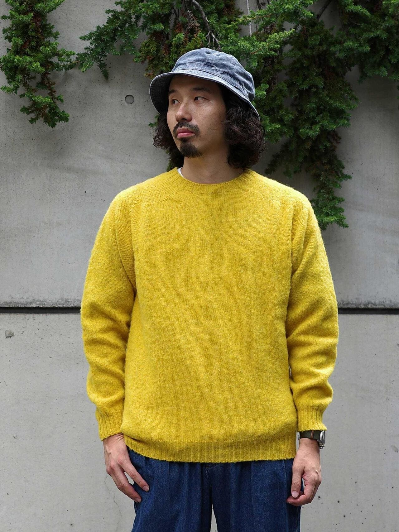 INVERALLAN/インバーアラン 別注SHAGGY CREW SHETLAND SWEATER | BEAVER ( ビーバー ) | US  ONLINE STORE（US オンラインストア）