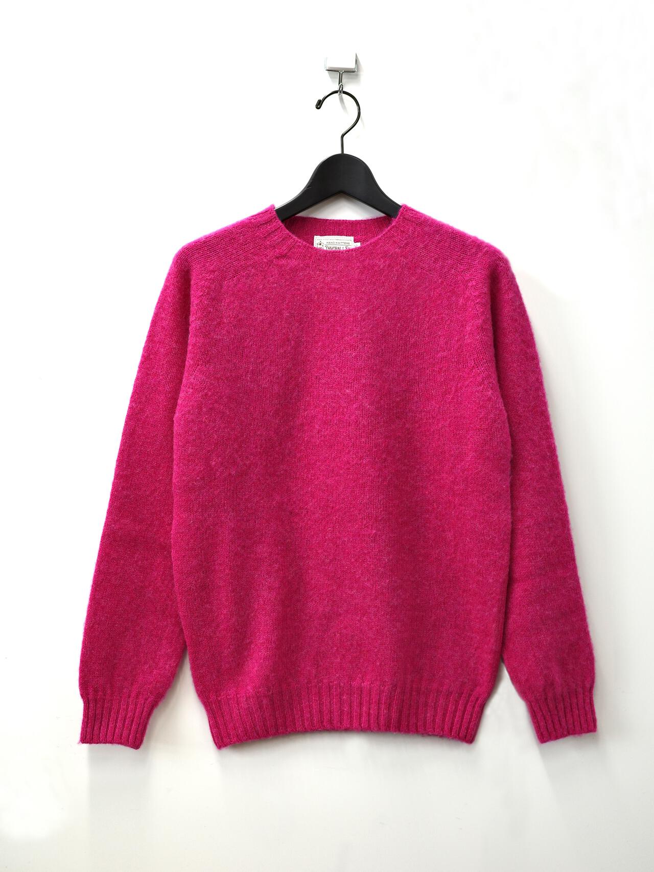 INVERALLAN/インバーアラン　別注SHAGGY CREW SHETLAND SWEATER