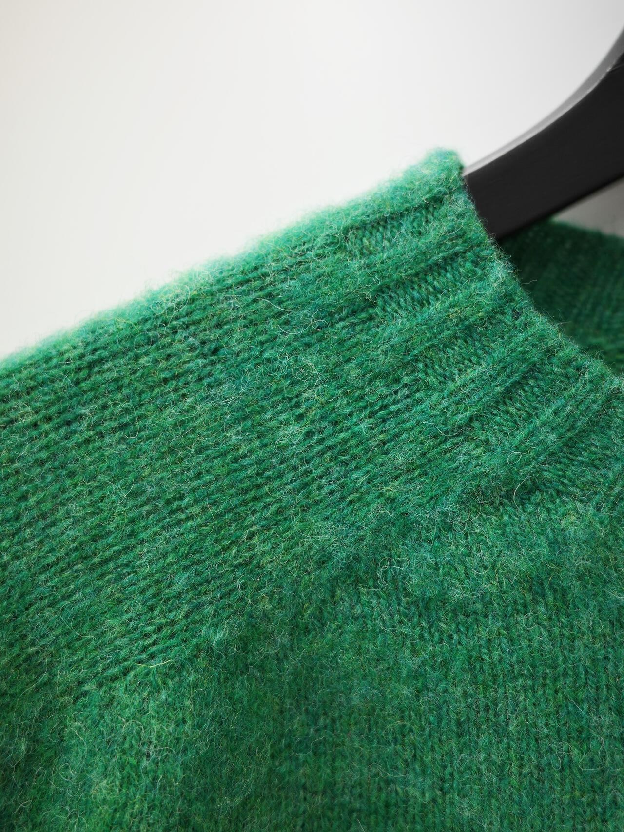 INVERALLAN/インバーアラン　別注SHAGGY CREW SHETLAND SWEATER