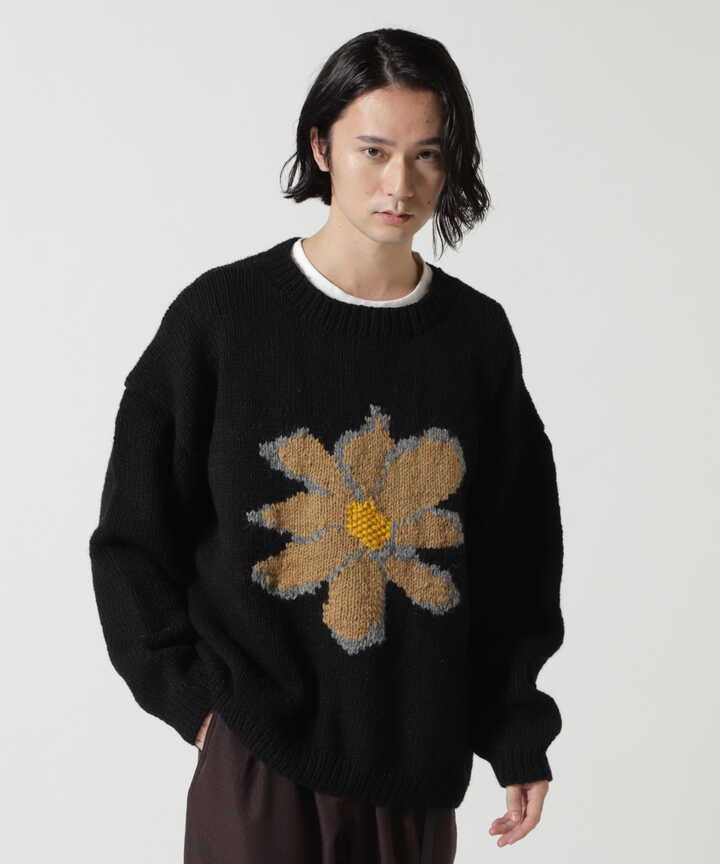 MacMahon Knitting Mills　Crew Neck Knit-Flower