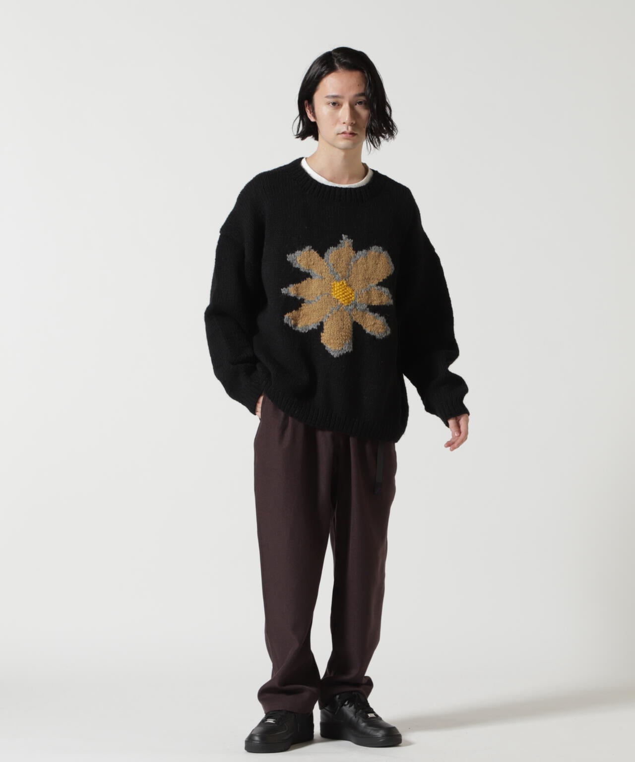 MacMahon Knitting Mills　Crew Neck Knit-Flower