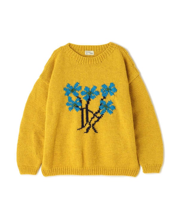 MacMahon Knitting Mills　Crew Neck Knit-5 Flowers