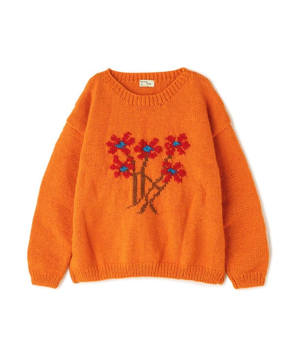 MacMahon Knitting Mills　Crew Neck Knit-5 Flowers