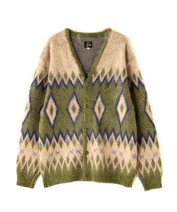 Needles／ニードルズ  Mohair Cardigan - Diamond