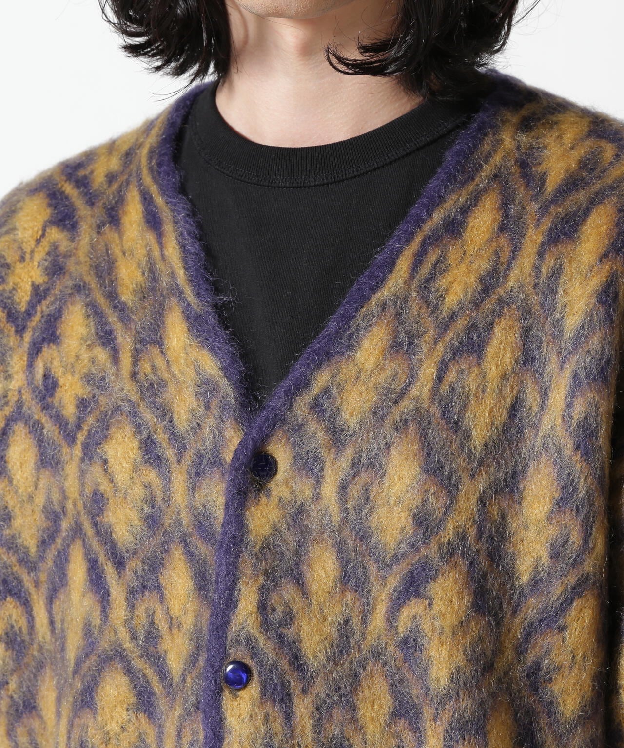 Needles／ニードルズ  Mohair Cardigan - Ornament