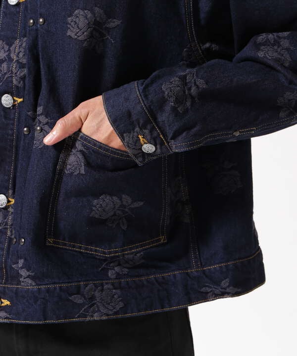 Needles／ニードルズ  MW. Jean Jacket-13oz Denim/Rose Jq