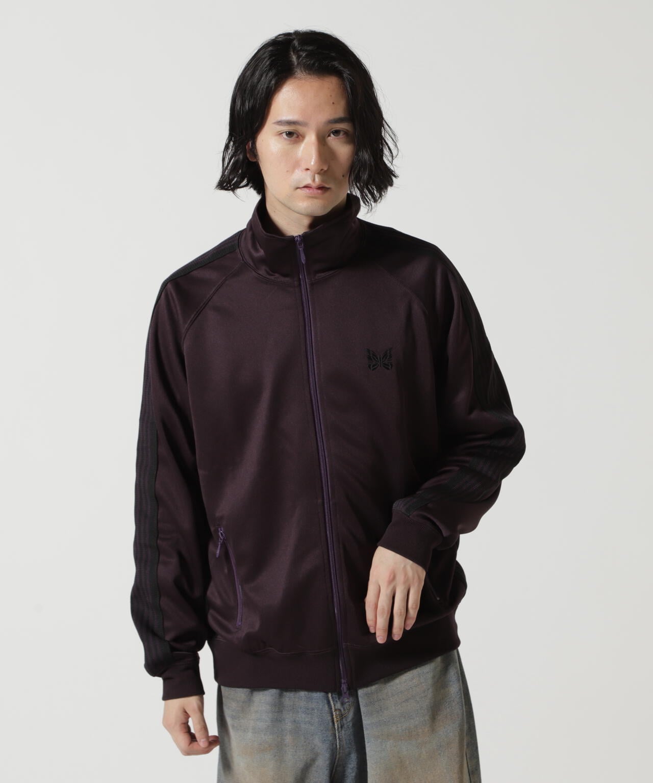 Needles／ニードルズ Track Jacket - Poly Smooth | BEAVER ( ビーバー ) | US ONLINE  STORE（US オンラインストア）