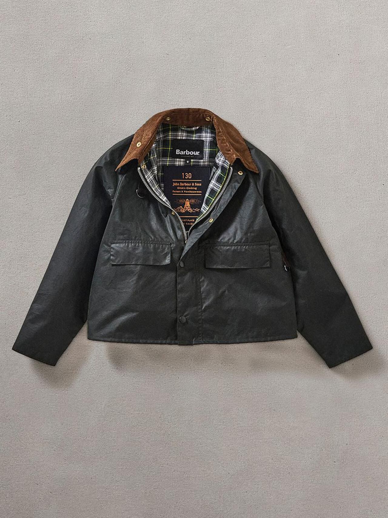 BARBOUR/バブアー 130周年記念モデル SPEY  スペイワックス コットン ブルゾン