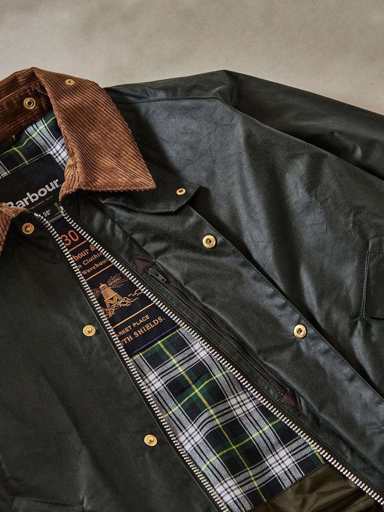 Barbour / バブアー 130周年記念モデル TRANSPORT トランスポートワックスコットン