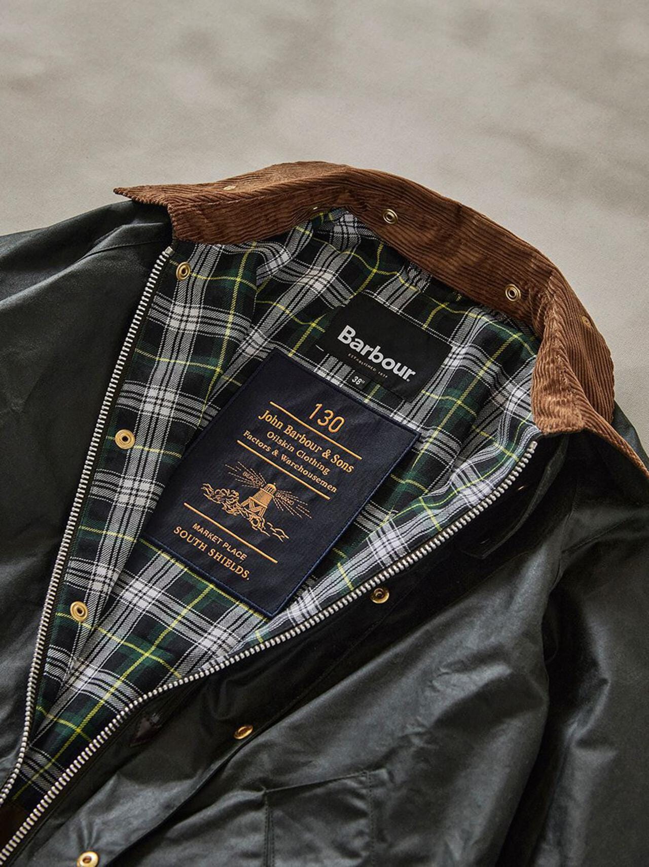 Barbour / バブアー 130周年記念モデル TRANSPORT トランスポートワックスコットン