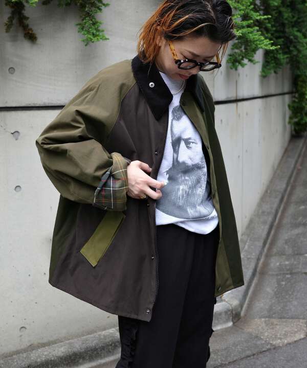 BARBOUR × BEAVER/バブアー×ビーバー  別注 TRANSPORT 24