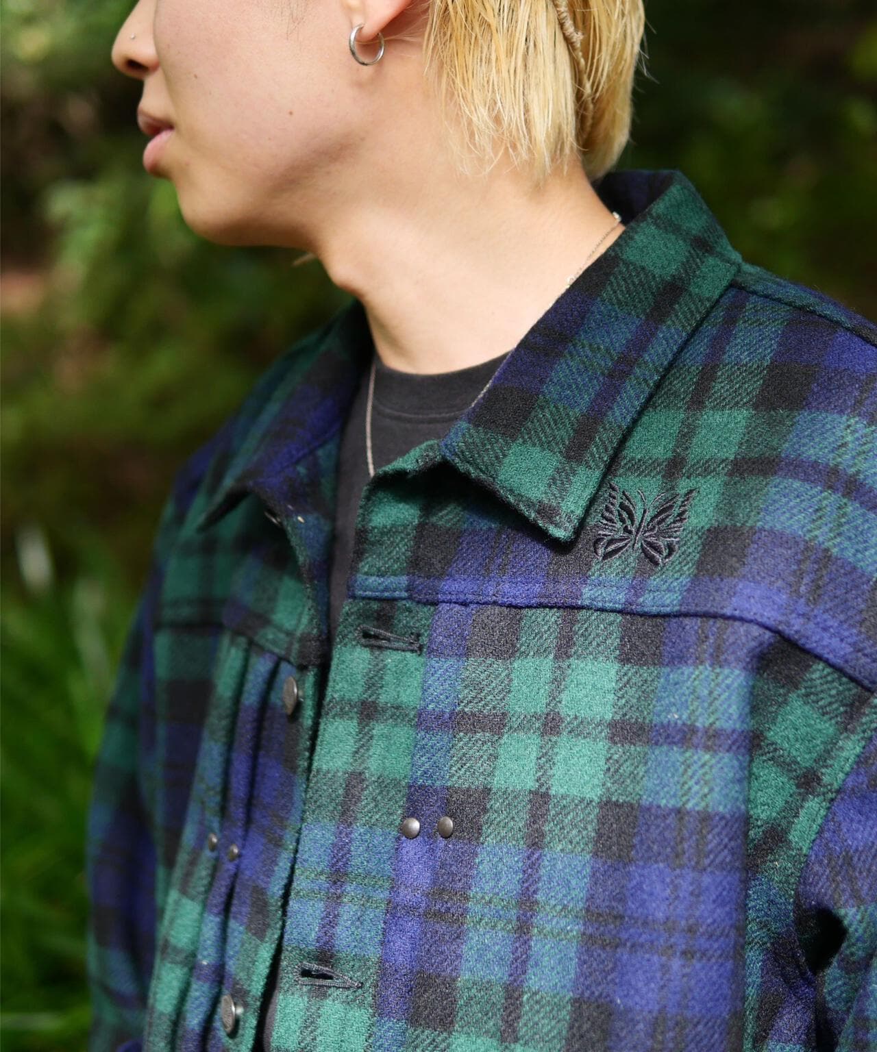 【先行予約 11月中旬-11月下旬入荷予定】Needles／ニードルズ　別注MW Jean JK - Wool Tartan Plaid