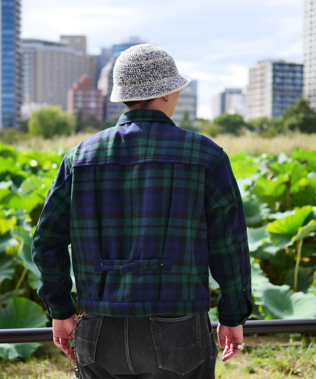 【先行予約 11月中旬-11月下旬入荷予定】Needles／ニードルズ　別注MW Jean JK - Wool Tartan Plaid