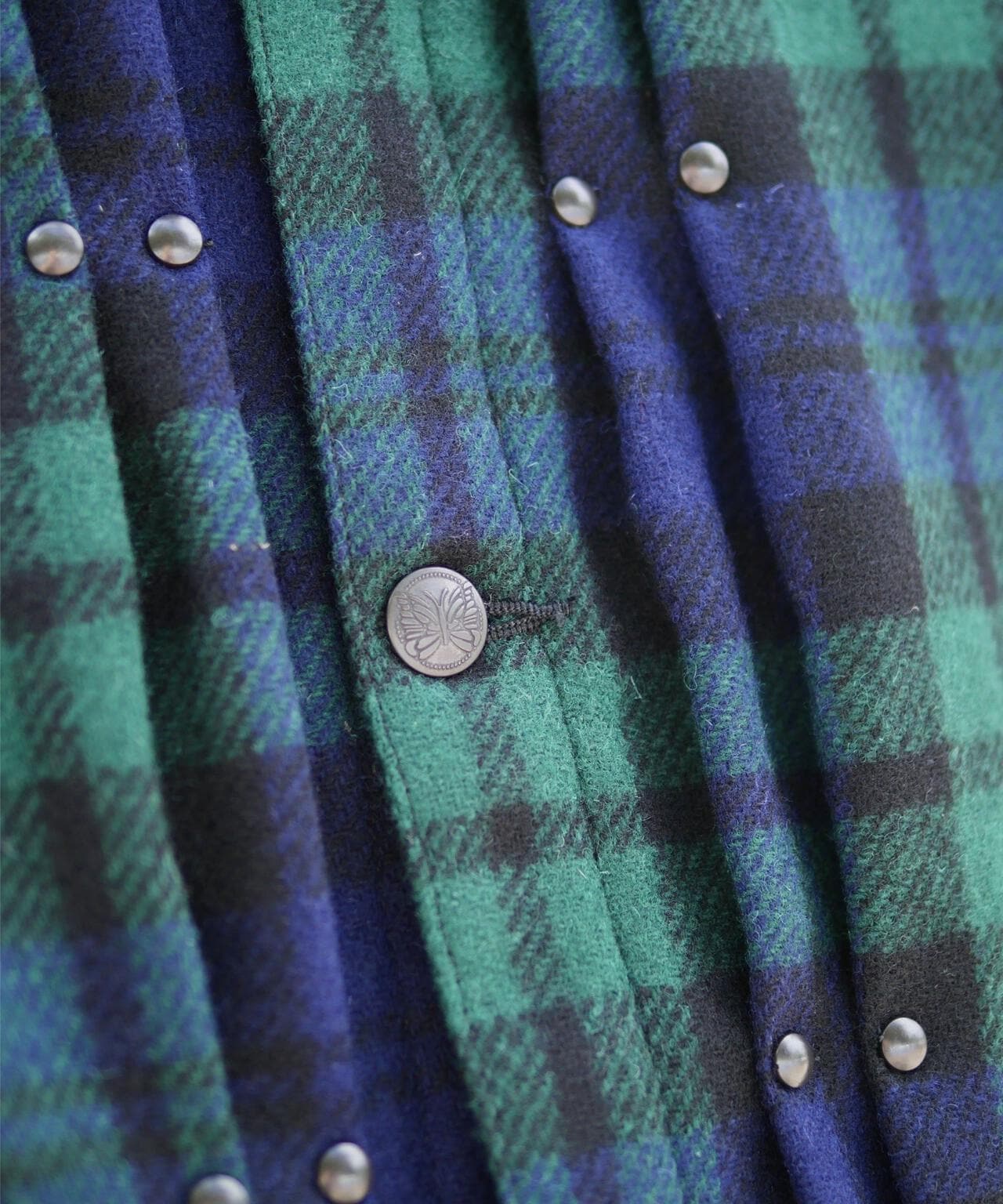 【先行予約 11月中旬-11月下旬入荷予定】Needles／ニードルズ　別注MW Jean JK - Wool Tartan Plaid