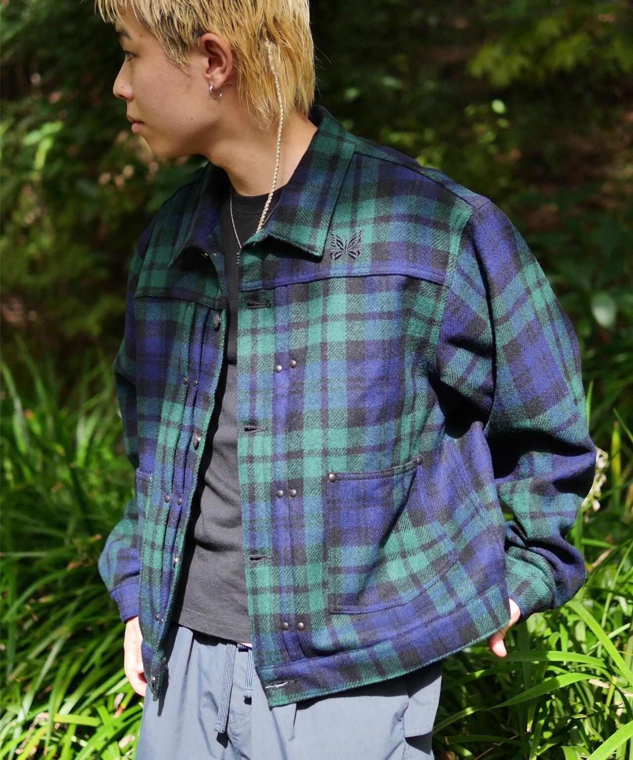 【先行予約 11月中旬-11月下旬入荷予定】Needles／ニードルズ　別注MW Jean JK - Wool Tartan Plaid