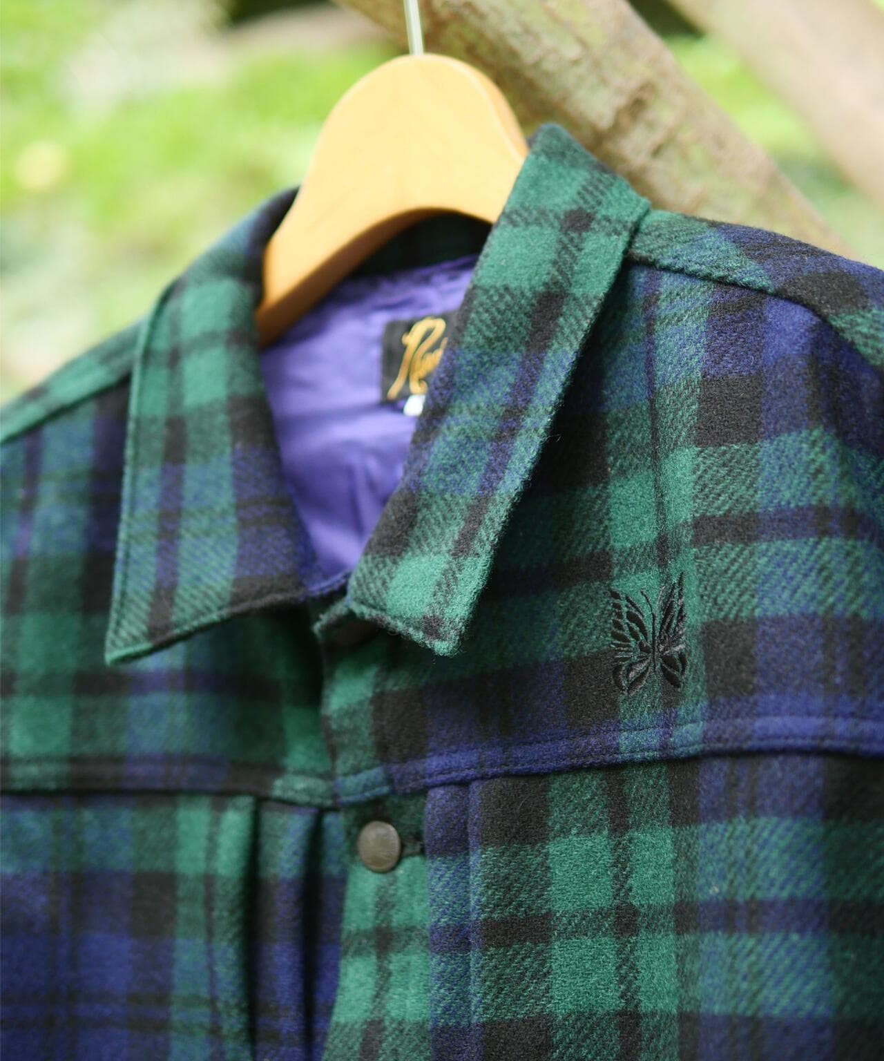 【先行予約 11月中旬-11月下旬入荷予定】Needles／ニードルズ　別注MW Jean JK - Wool Tartan Plaid